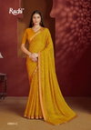 Simayaa 32 By Ruchi Chiffon Printed Fancy Saree Wholesale Clothing Distributors In India